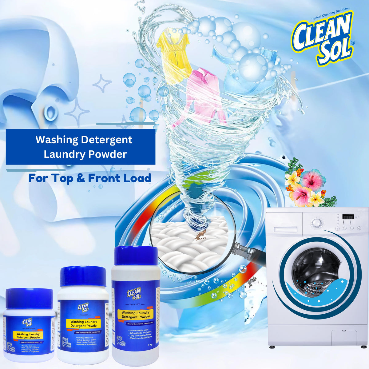 Cleansol Ultra Detergent Powder