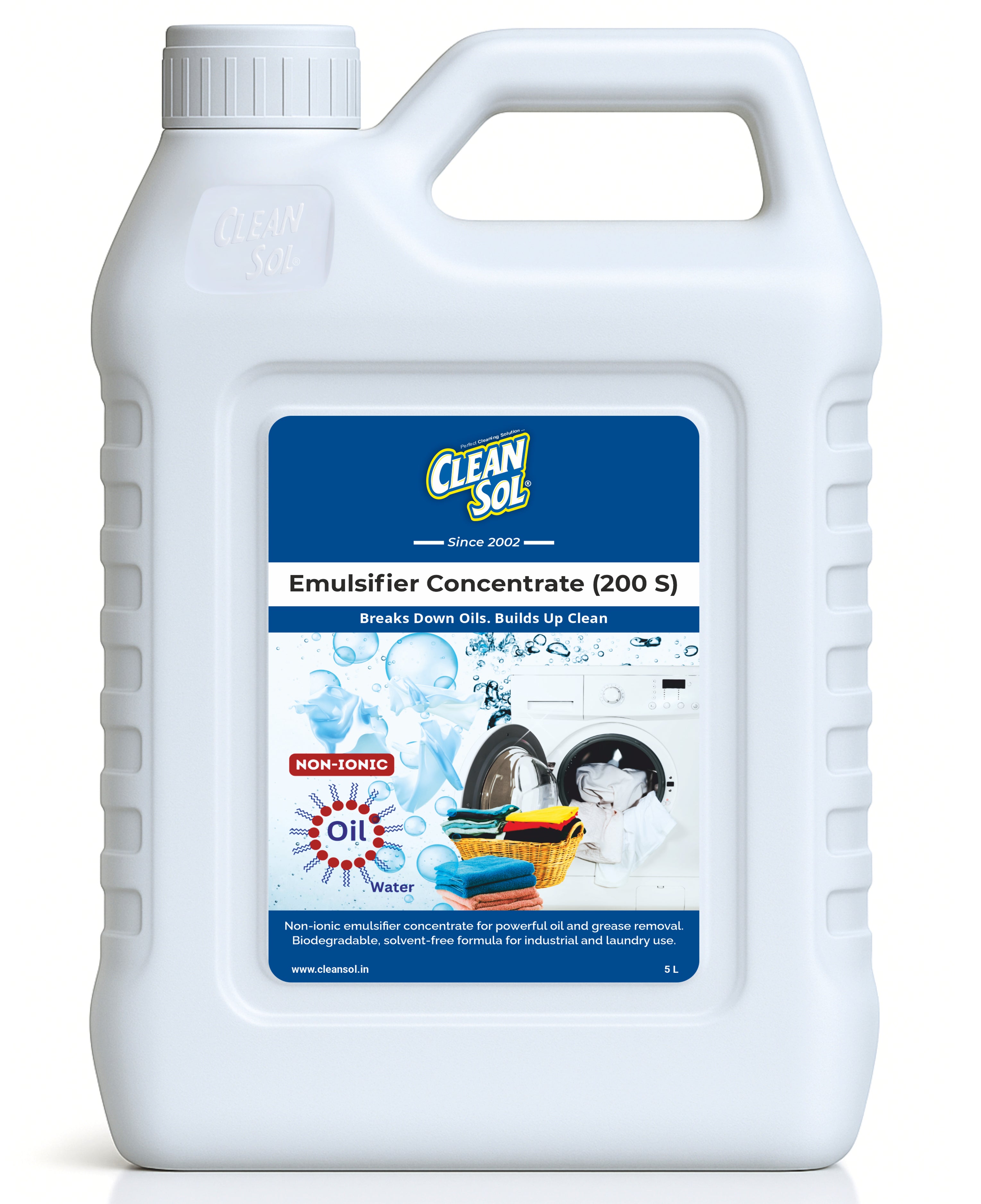 Cleansol 200 S Emulsifier Concentrate | High-Performance Emulsifying Agent for Laundry Detergents and Industrial Cleaning