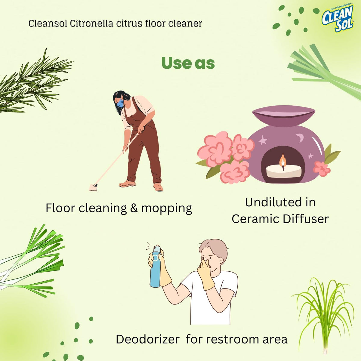 Cleansol Floor Cleaner β Citronella