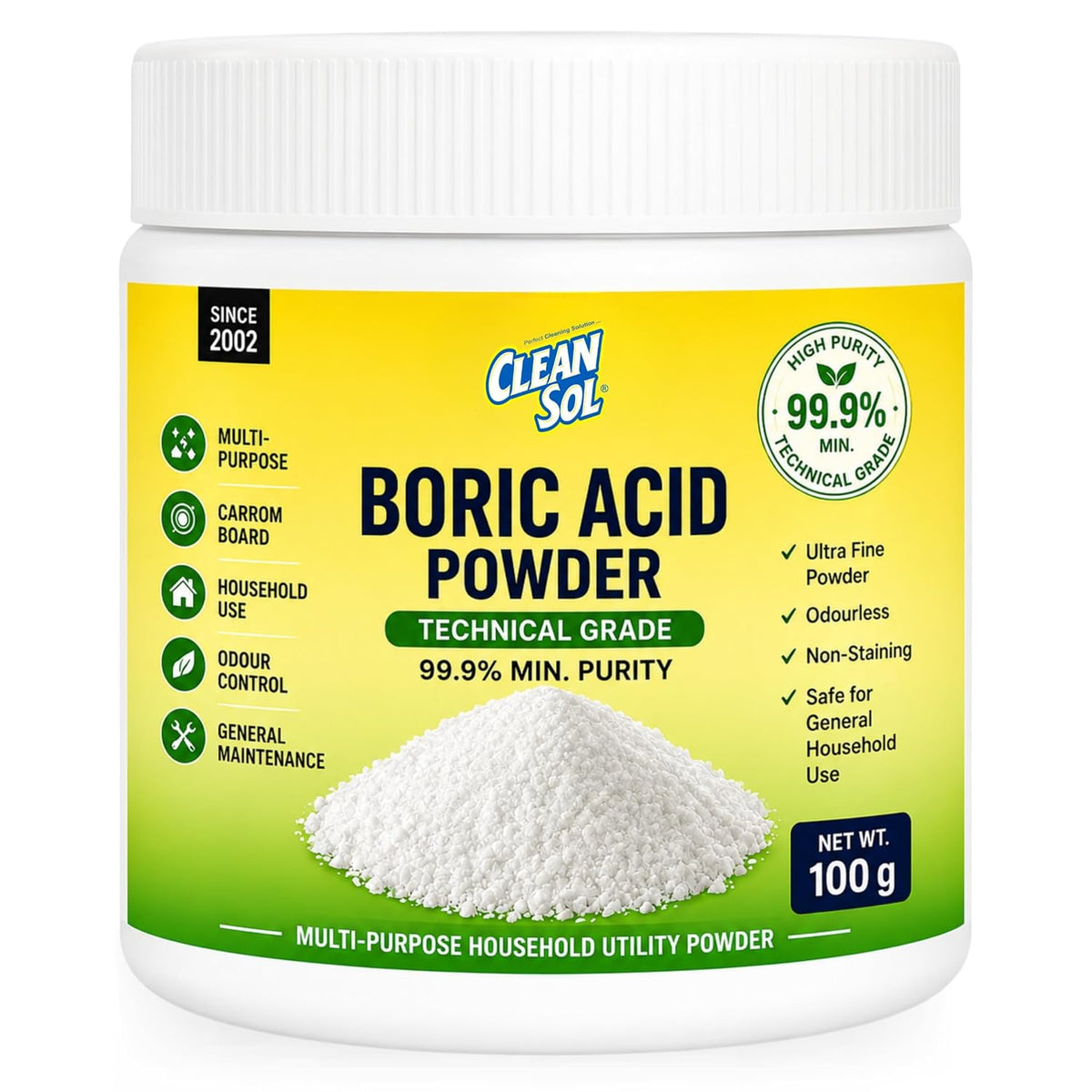Cleansol Boric Acid Powder