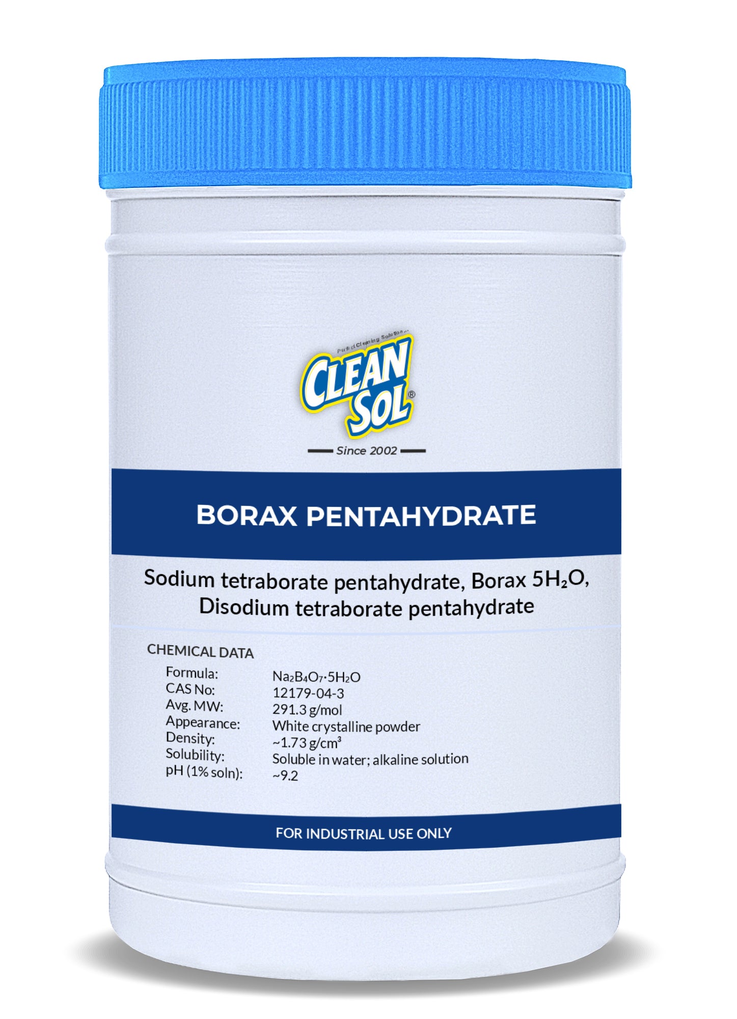 Cleansol Borax Pentahydrate – High Purity for Cleaning, Detergents, Metalwork & Industrial Applications