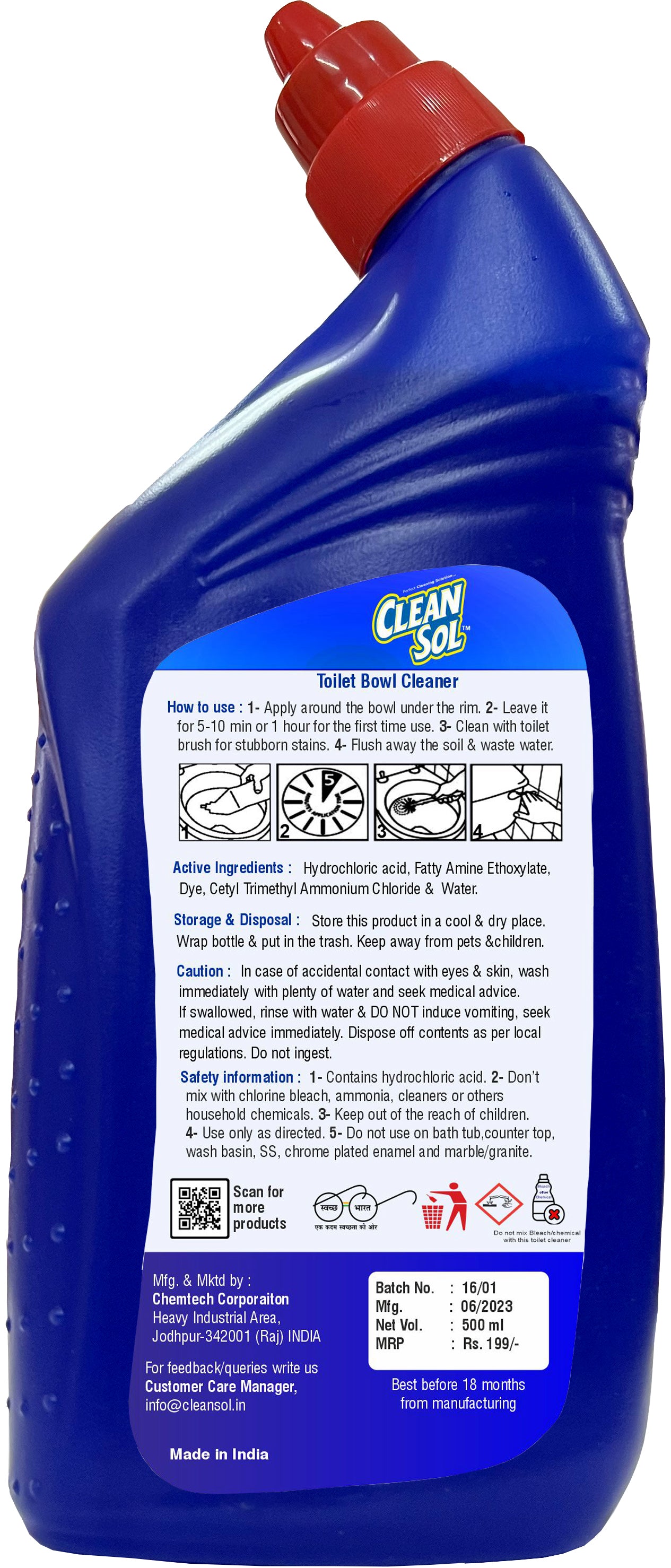 Cleansol Toilet Bowl Cleaner - C6