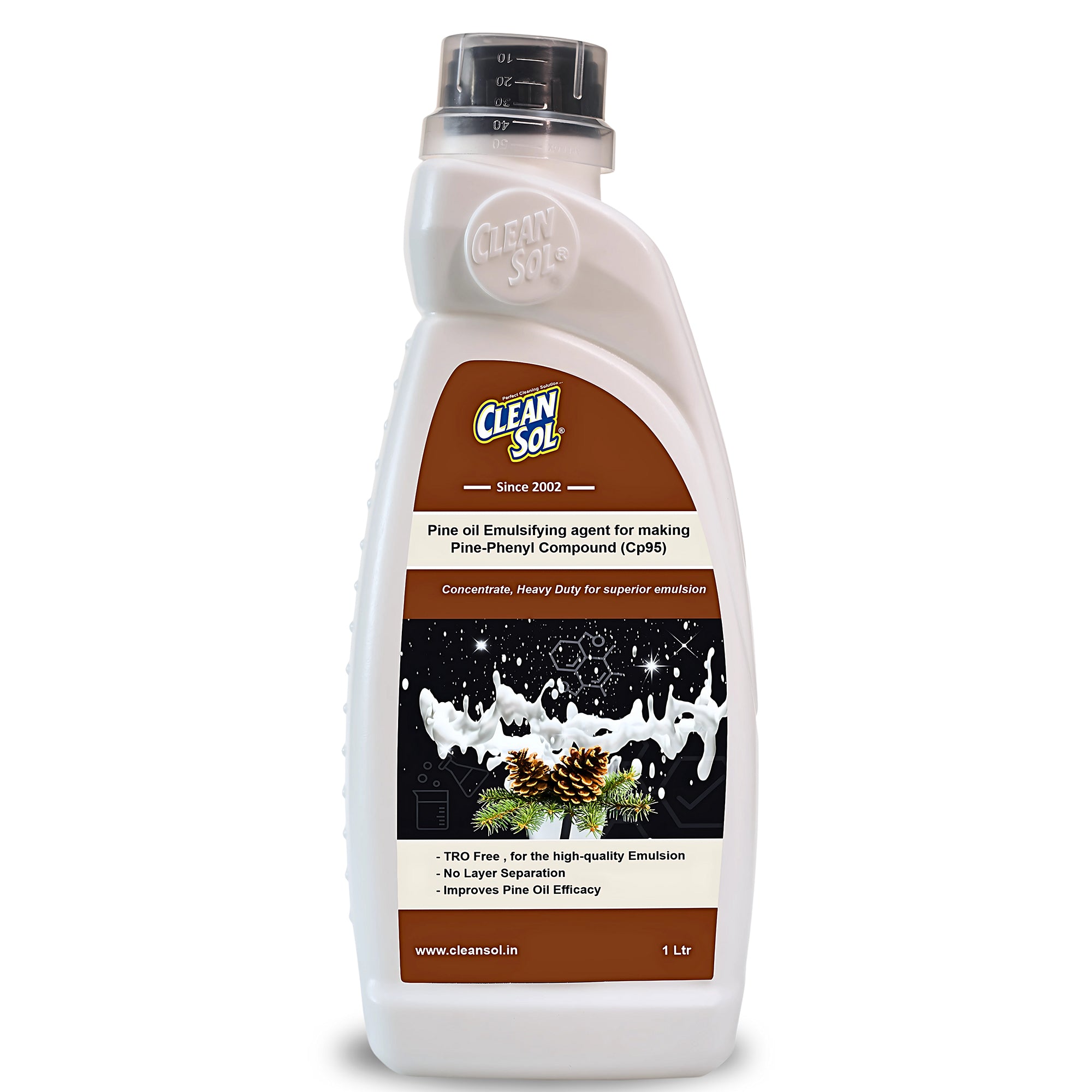 Cleansol Pine Oil Emulsifying Agent (CP95) – Surfactant Blend for Phenyl & Pine Oil Emulsions