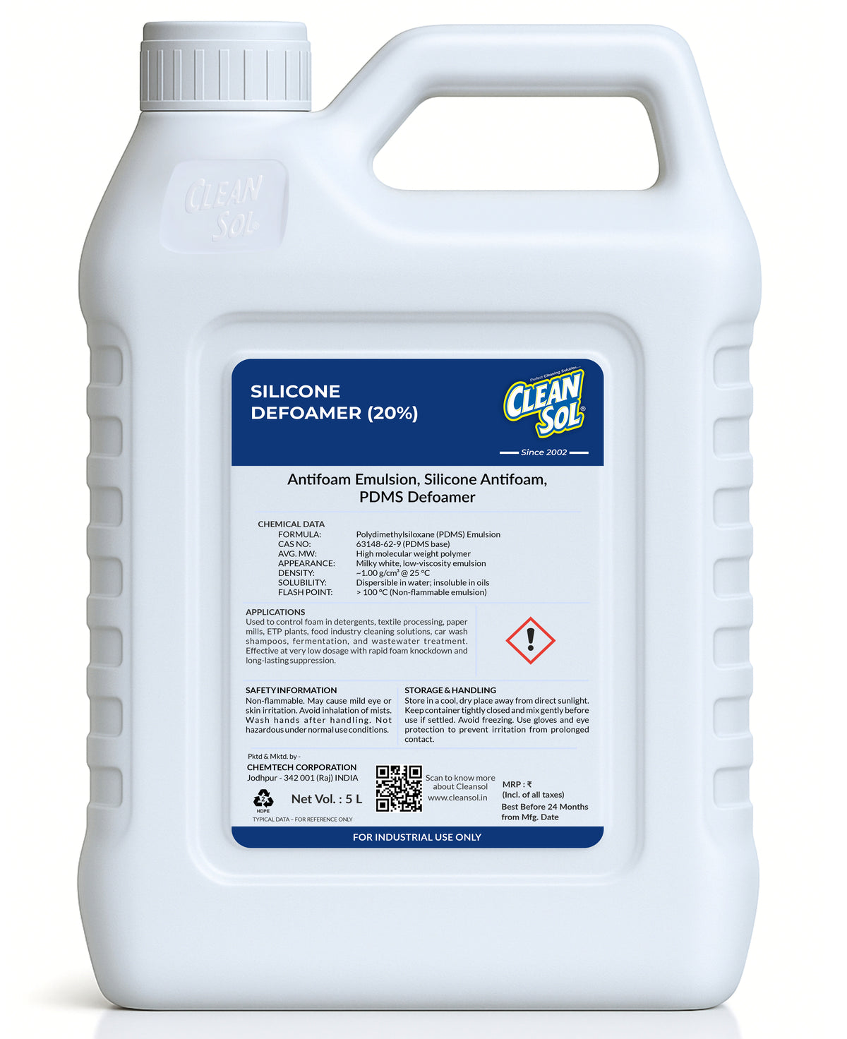 Cleansol Silicone Defoamer 30%