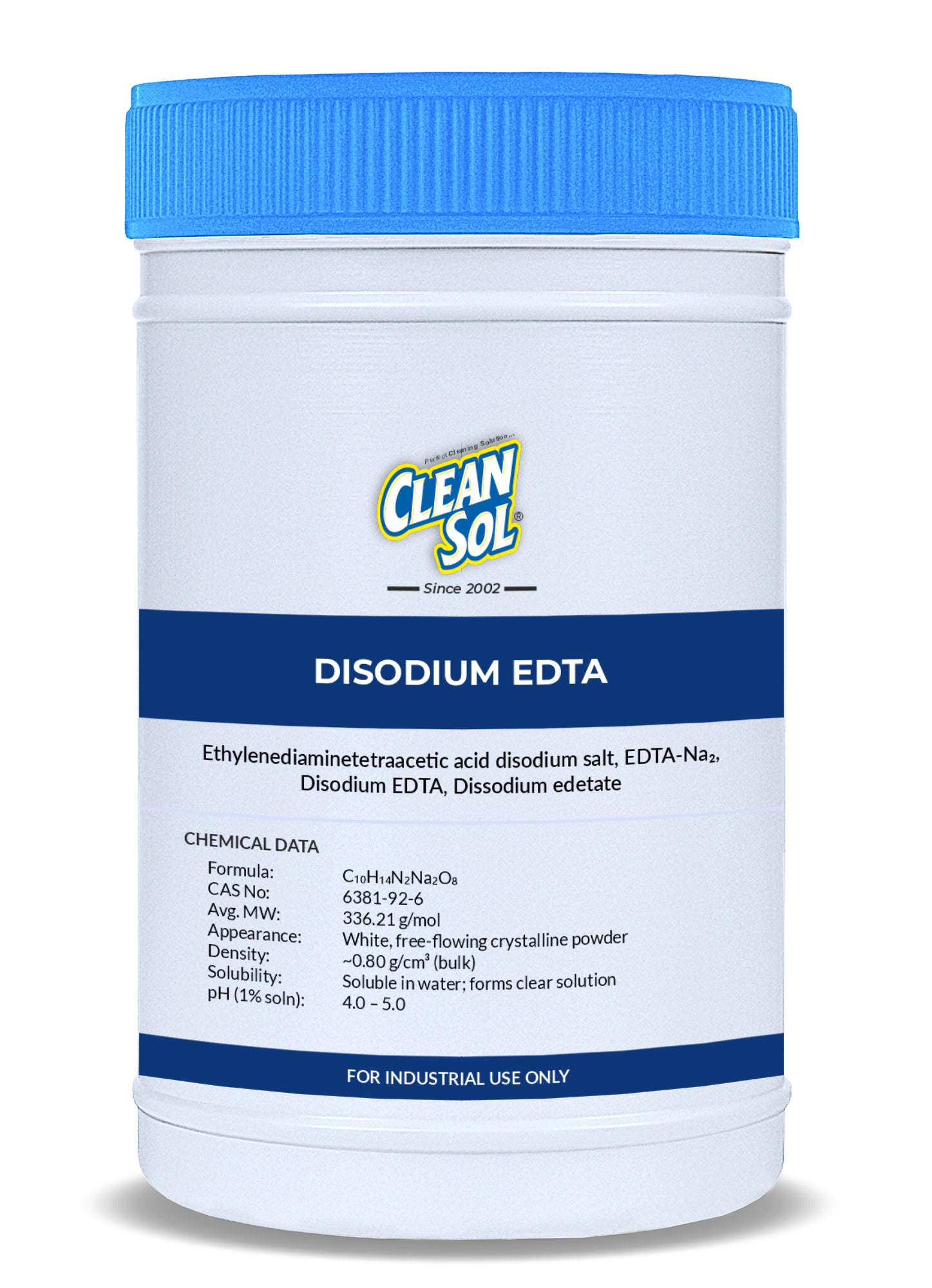 Cleansol EDTA Disodium – High‑Purity Chelating Agent for Cosmetics, Cleaning & Water Treatment
