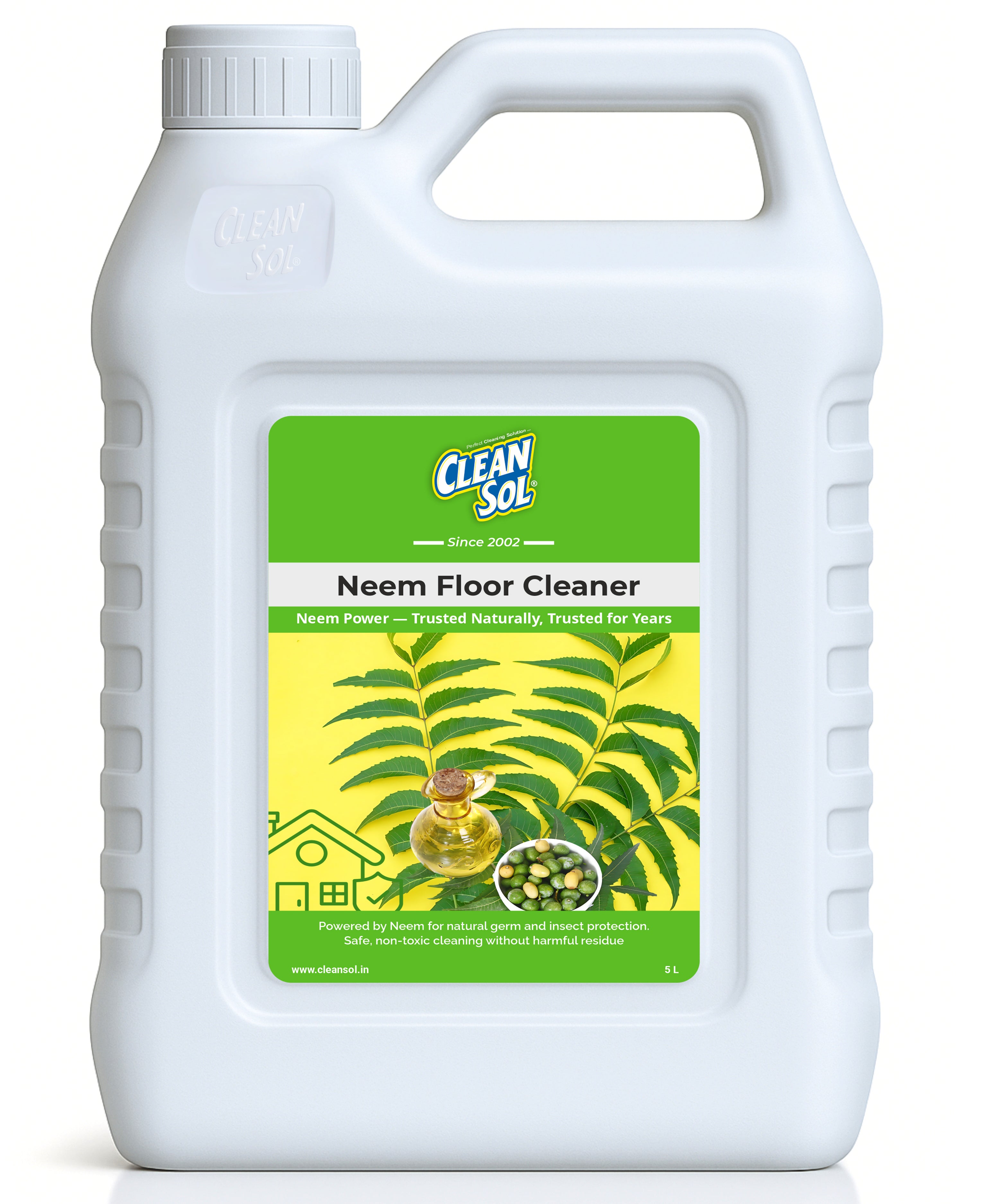 Cleansol Neem Floor Cleaner Liquid : Eco-friendly and biodegradable