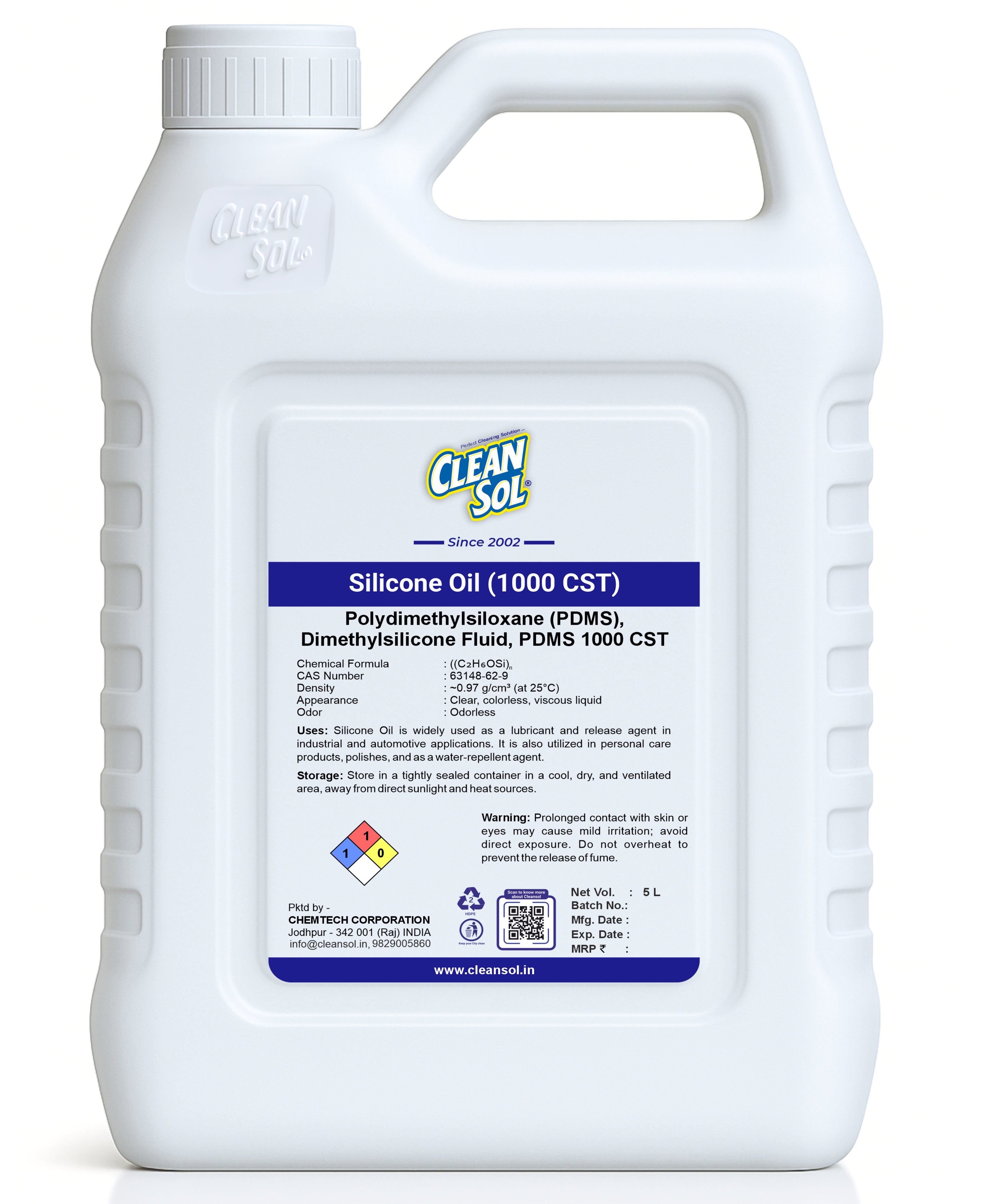 Cleansol Silicone Oil (1000 CST)