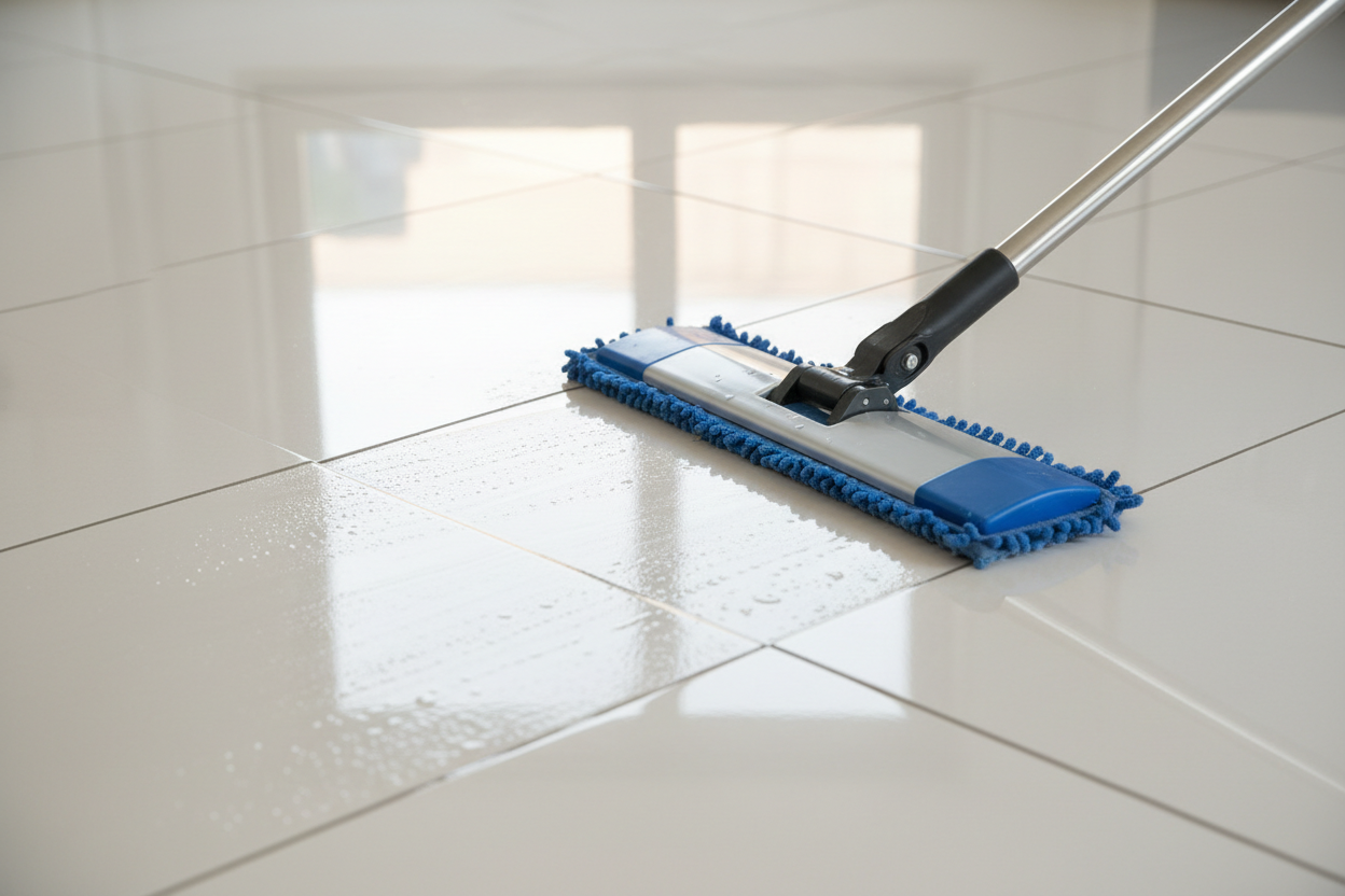 Suggest 600px x 600px + Square image+without bottles+without Text+ floor cleaning+mop+wiping+shinning floor+ floor tiles