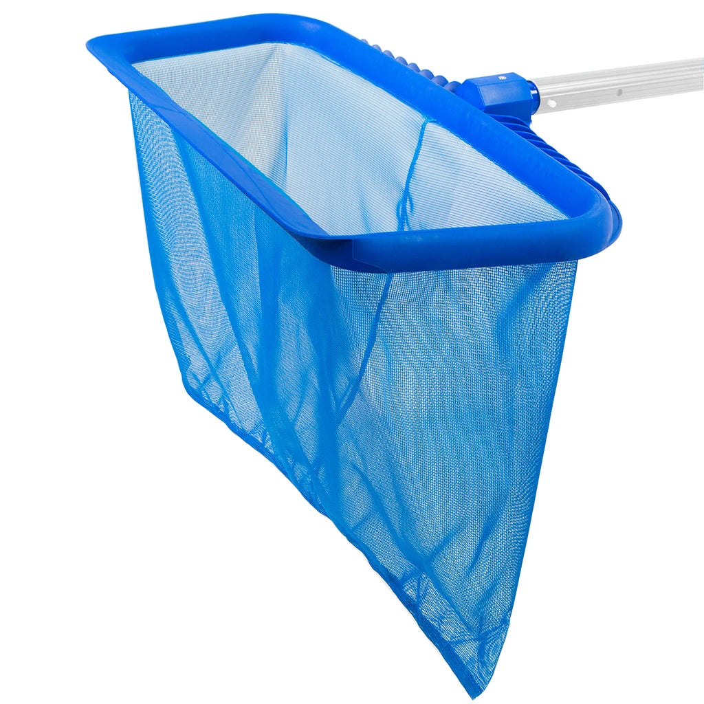 Swimming Pool Deluxe Leaf Net Bag | Heavy-Duty Deep Bag Skimmer for Removing Dirt & Debris | Universal Pole Connector for Easy Pool Cleaning – Durable & Stable Design