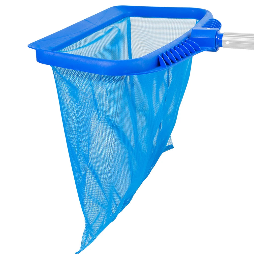Swimming Pool Deluxe Leaf Net Bag | Heavy-Duty Deep Bag Skimmer for Removing Dirt & Debris | Universal Pole Connector for Easy Pool Cleaning – Durable & Stable Design