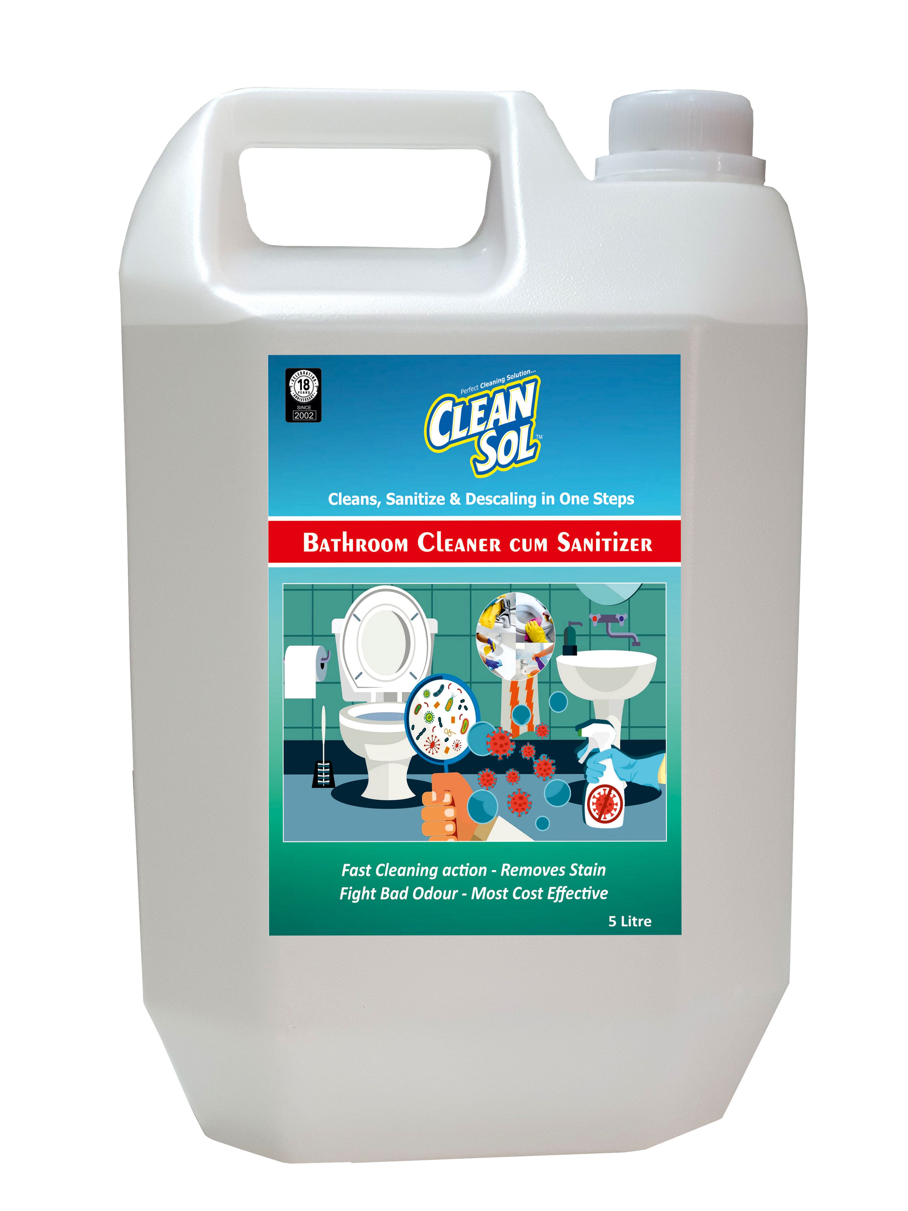 Cleansol Bathroom Cleaner & Sanitizer