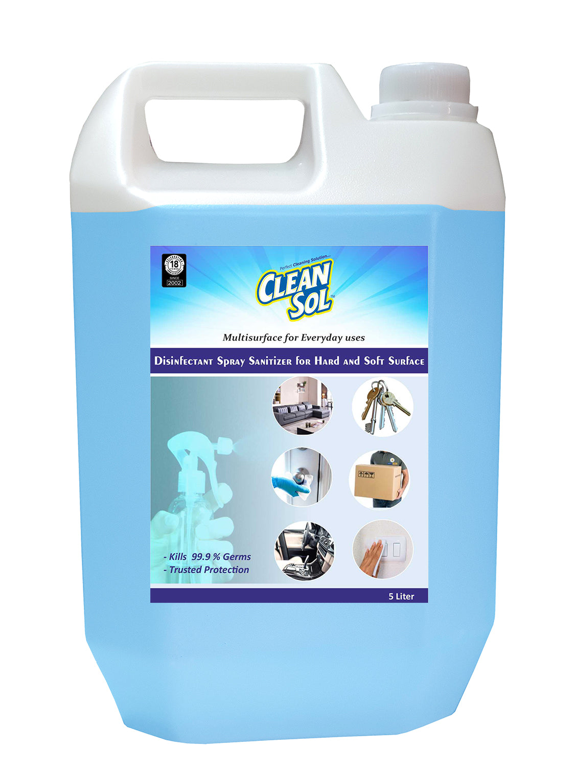 Disinfectant Spray for Hard and Soft Surface