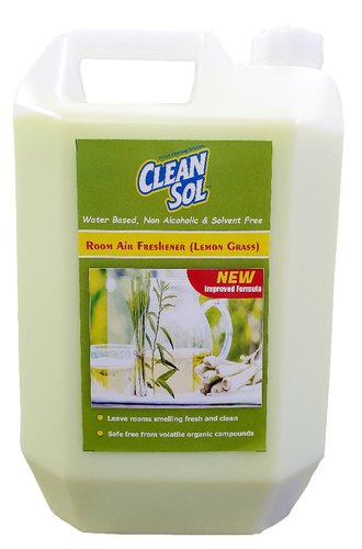 Cleansol Water based Room Air Freshener - Alcohol Free 5 Ltr