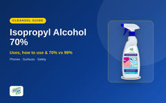 Isopropyl Alcohol 70% – Uses, How to Use & 70% vs 99%