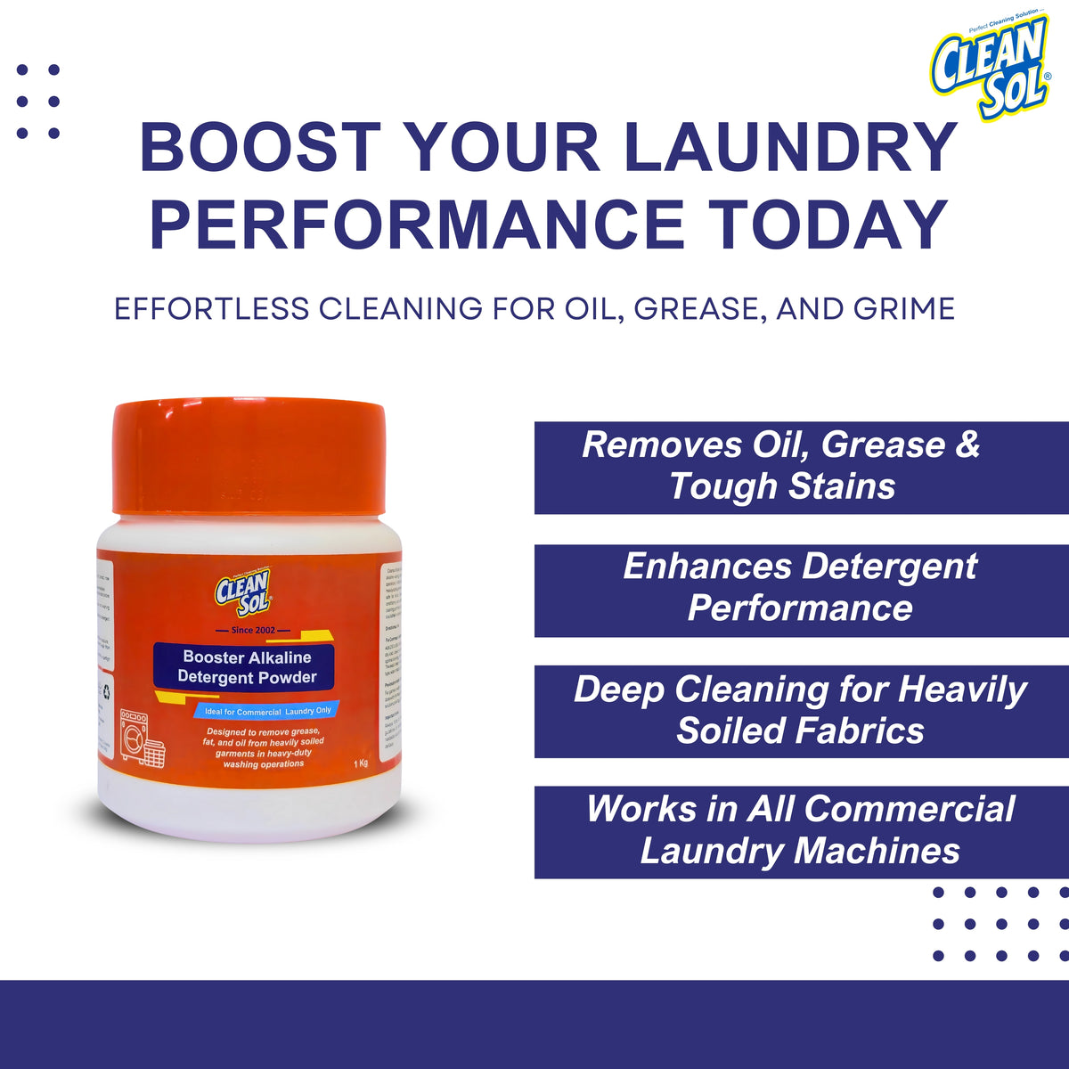 Cleansol Laundry Booster Powder