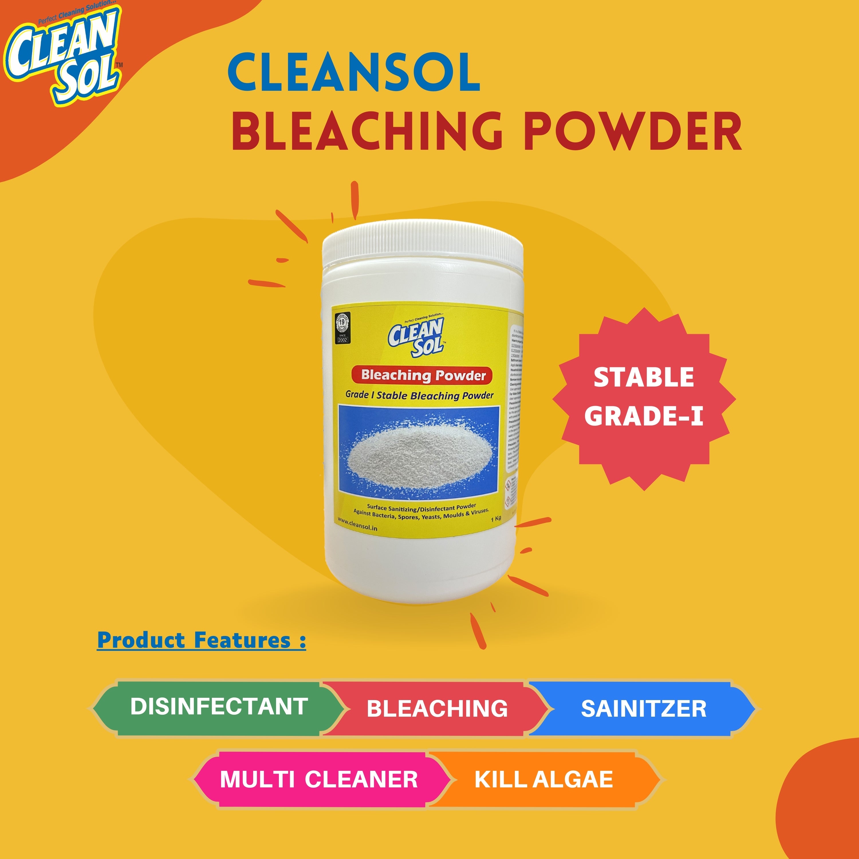 Cleansol Bleaching Powder Disinfectant