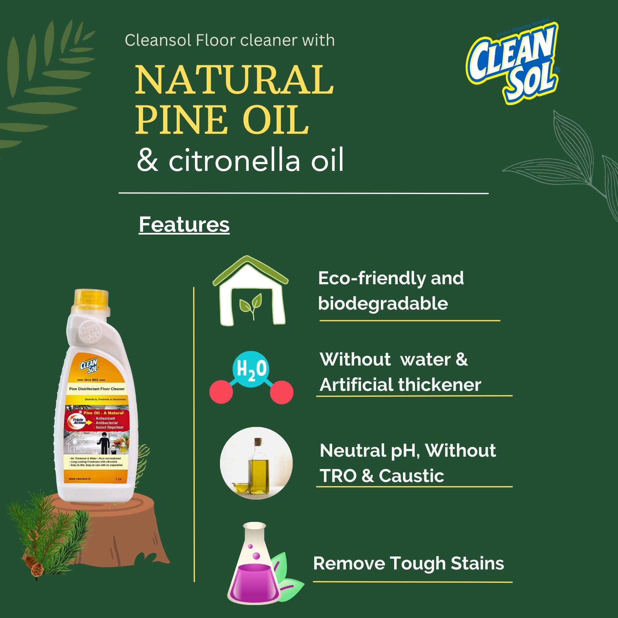 Cleansol Pinex Pine Concentrate  C8(S)