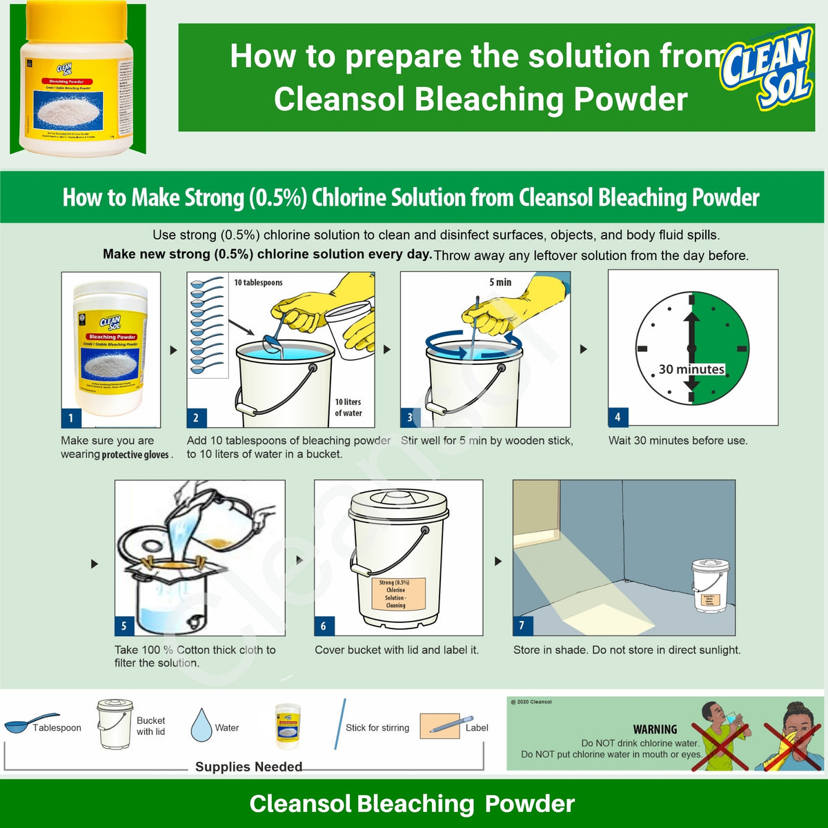 Cleansol Bleaching Powder