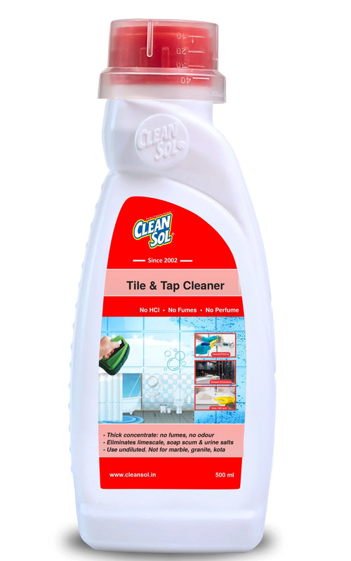 Cleansol Tile & Tap Cleaner – Hard Water Stain Remover