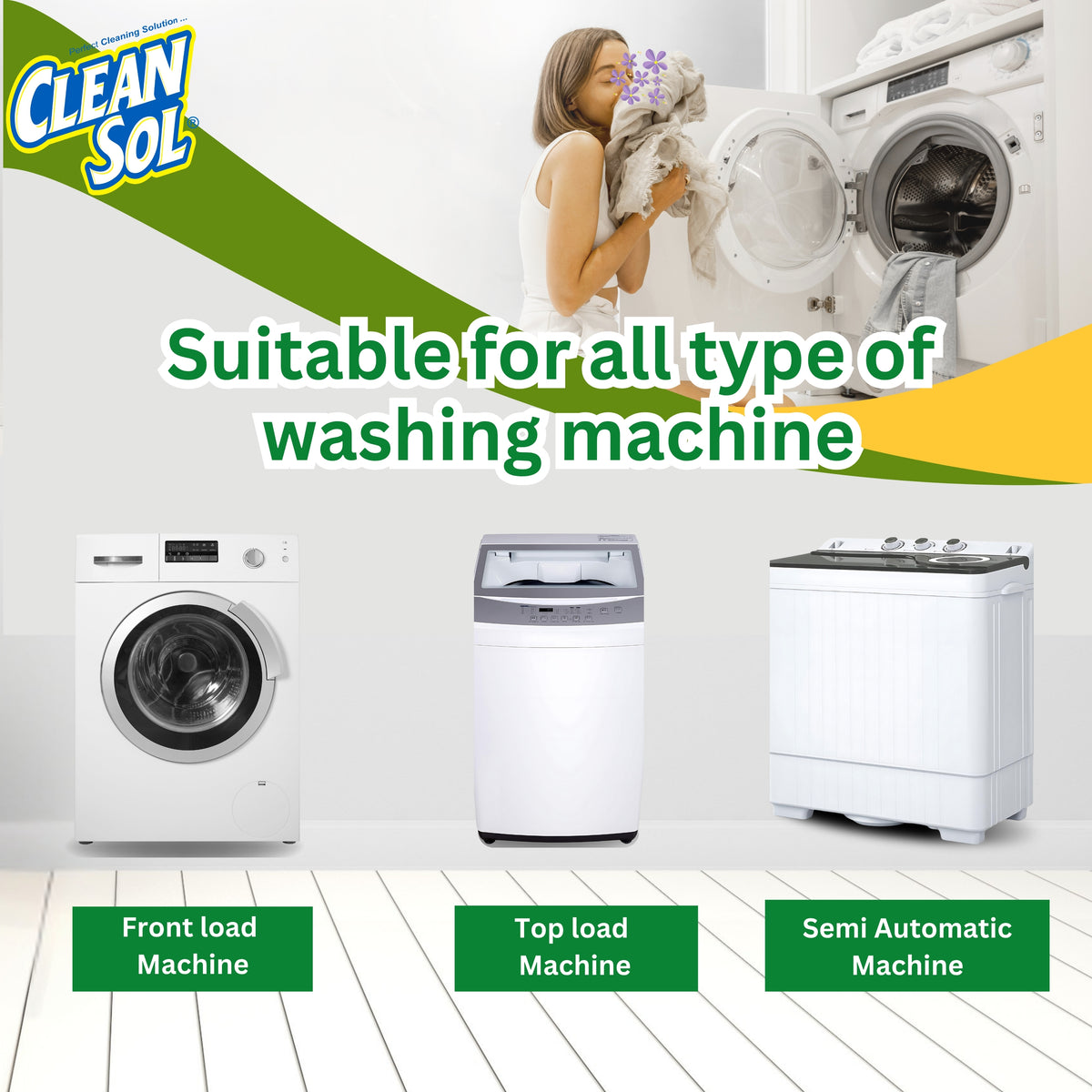 Cleansol Washing Machine Cleaner Powder
