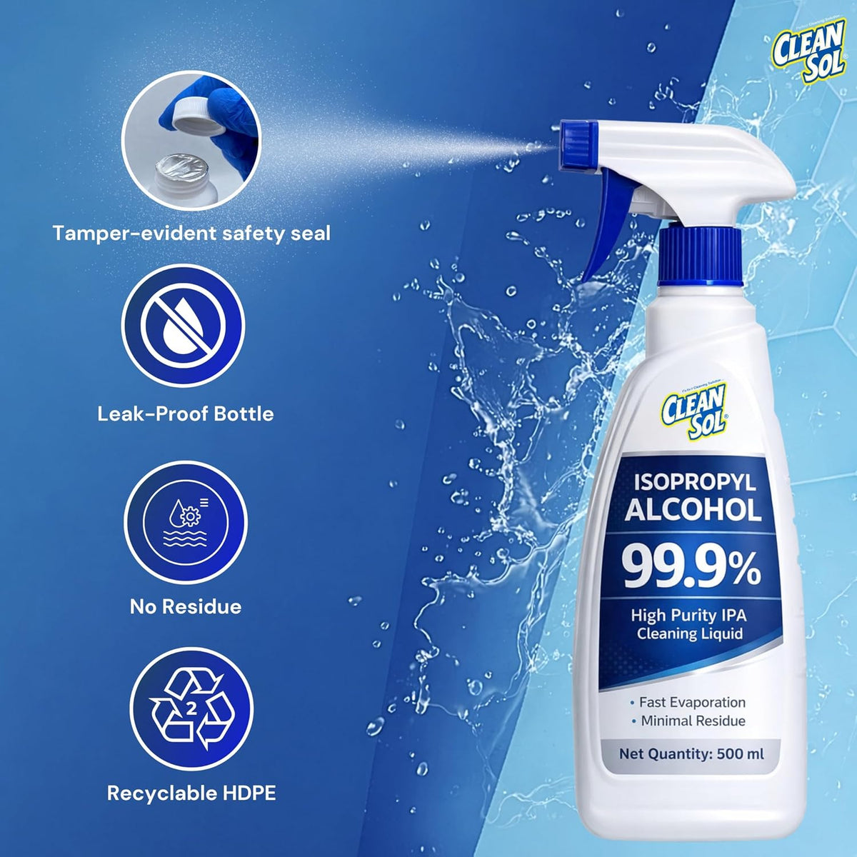Cleansol Isopropyl Alcohol 99.9% (IPA)