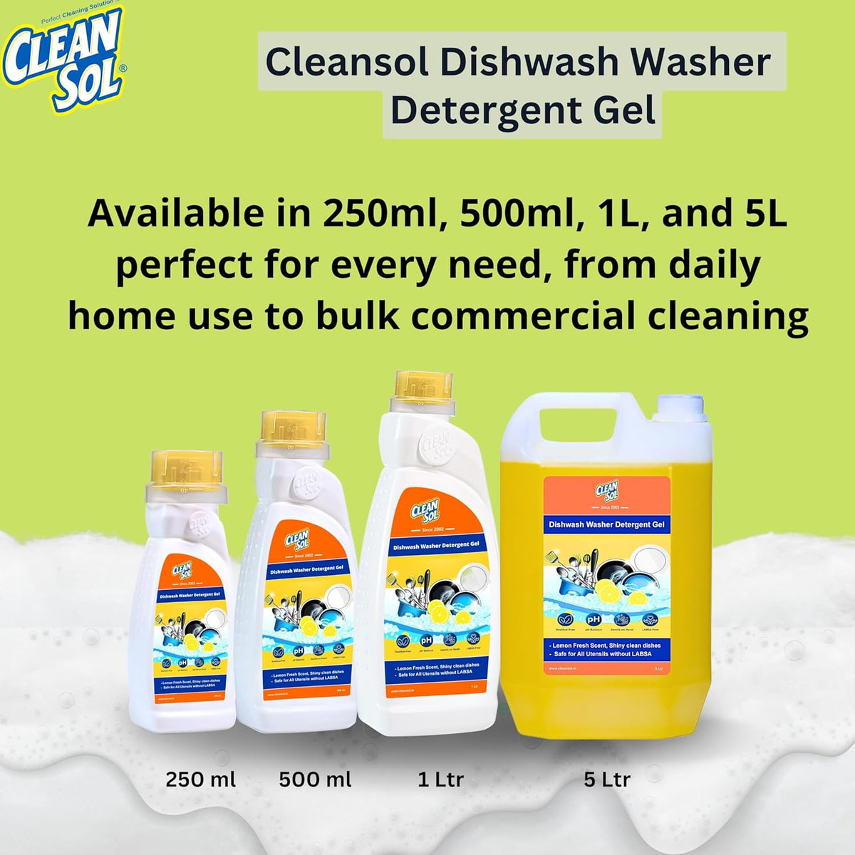 Cleansol Dishwash Gel