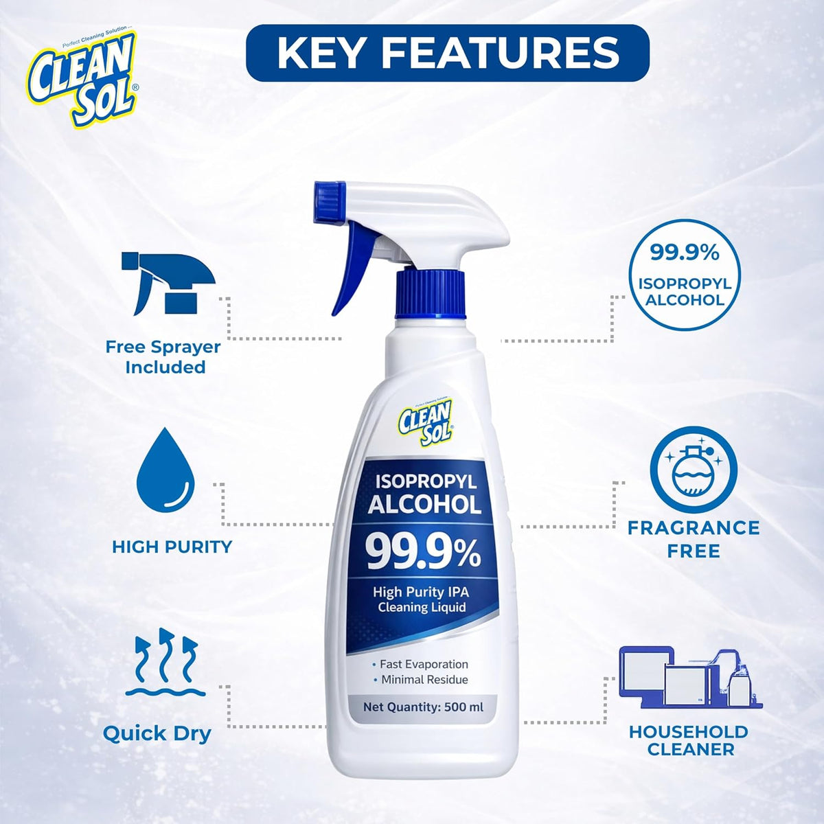 Cleansol Isopropyl Alcohol 99.9% (IPA)