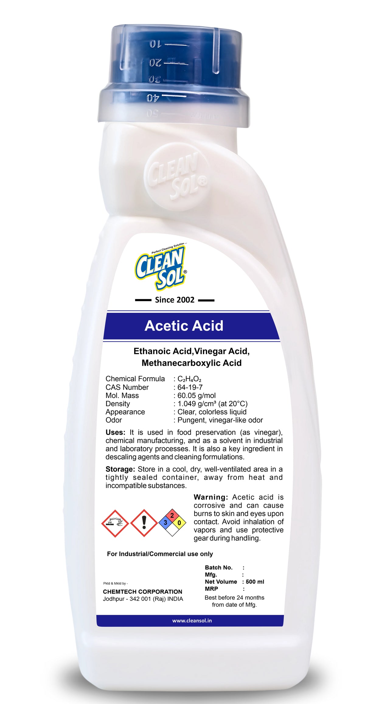 Cleansol Acetic Acid