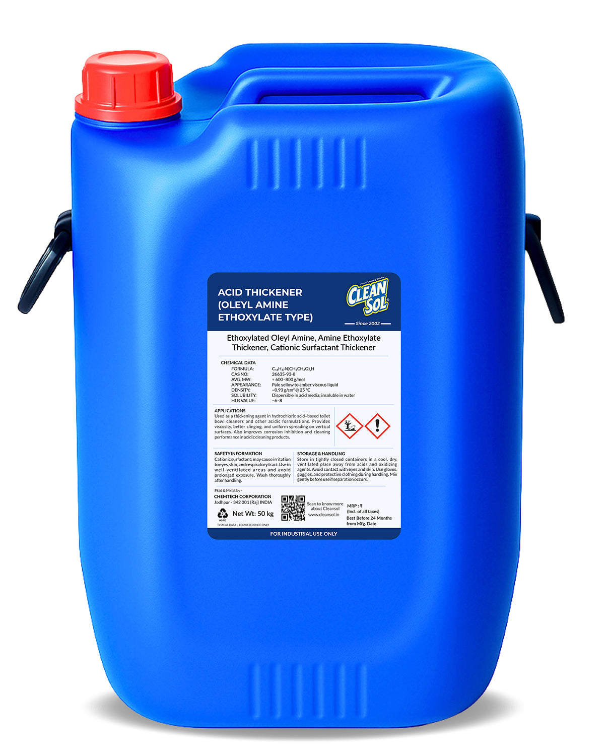 Cleansol Acid Thickener | Thickening agent For Toilet Cleaner