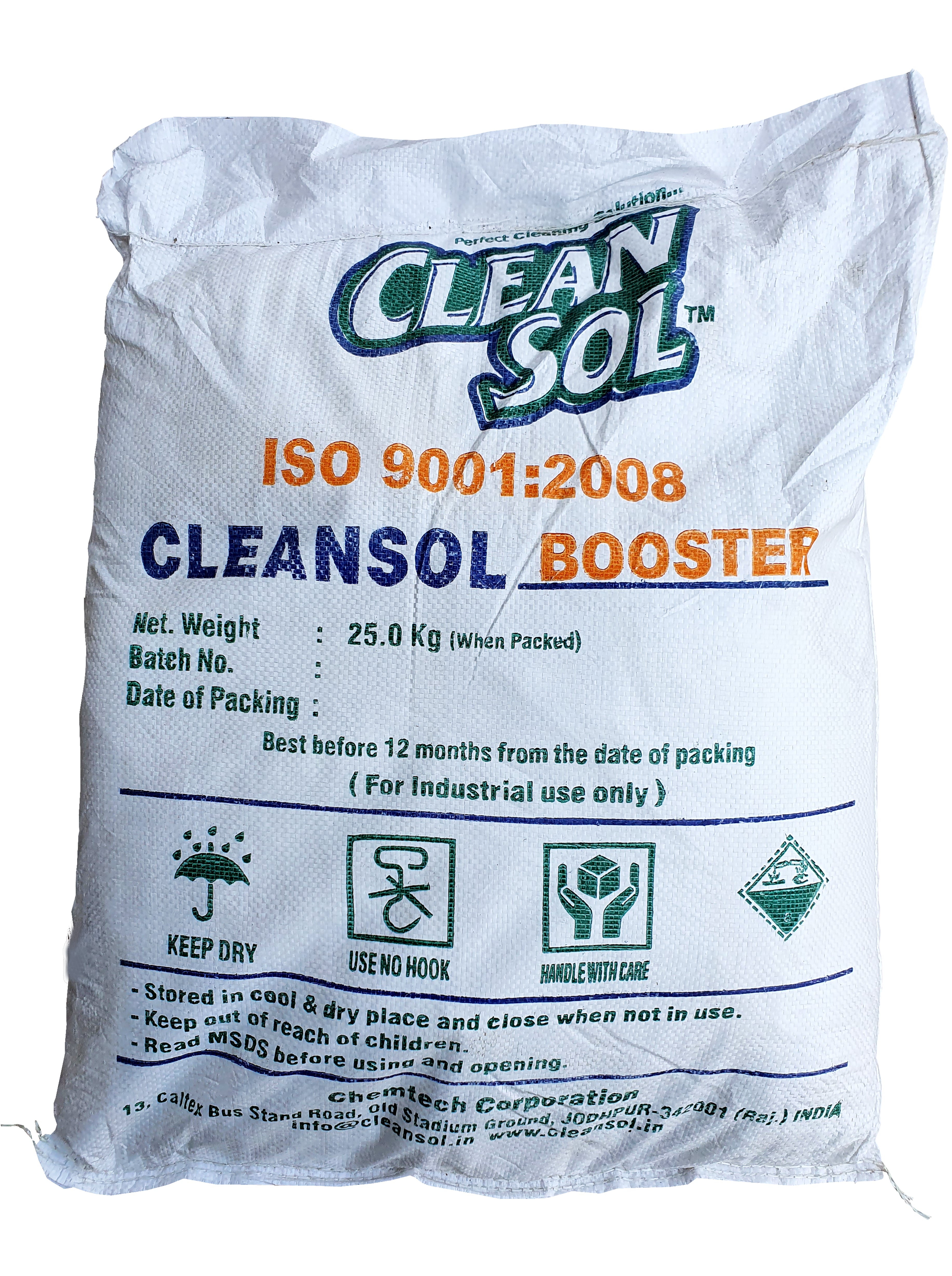 Cleansol Laundry Booster - Enhances Detergent Performance for Heavily Soiled Commercial Laundry Fabrics, Deep Cleaning Agent for Tough Stains