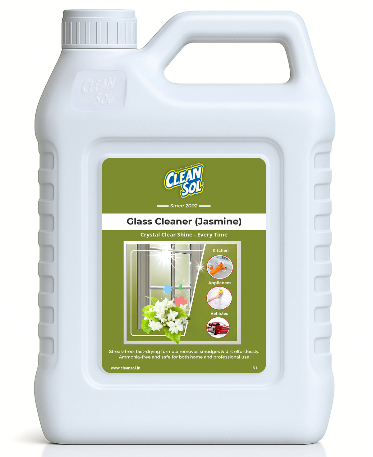 Cleansol Glass Cleaner Refill – Jasmine