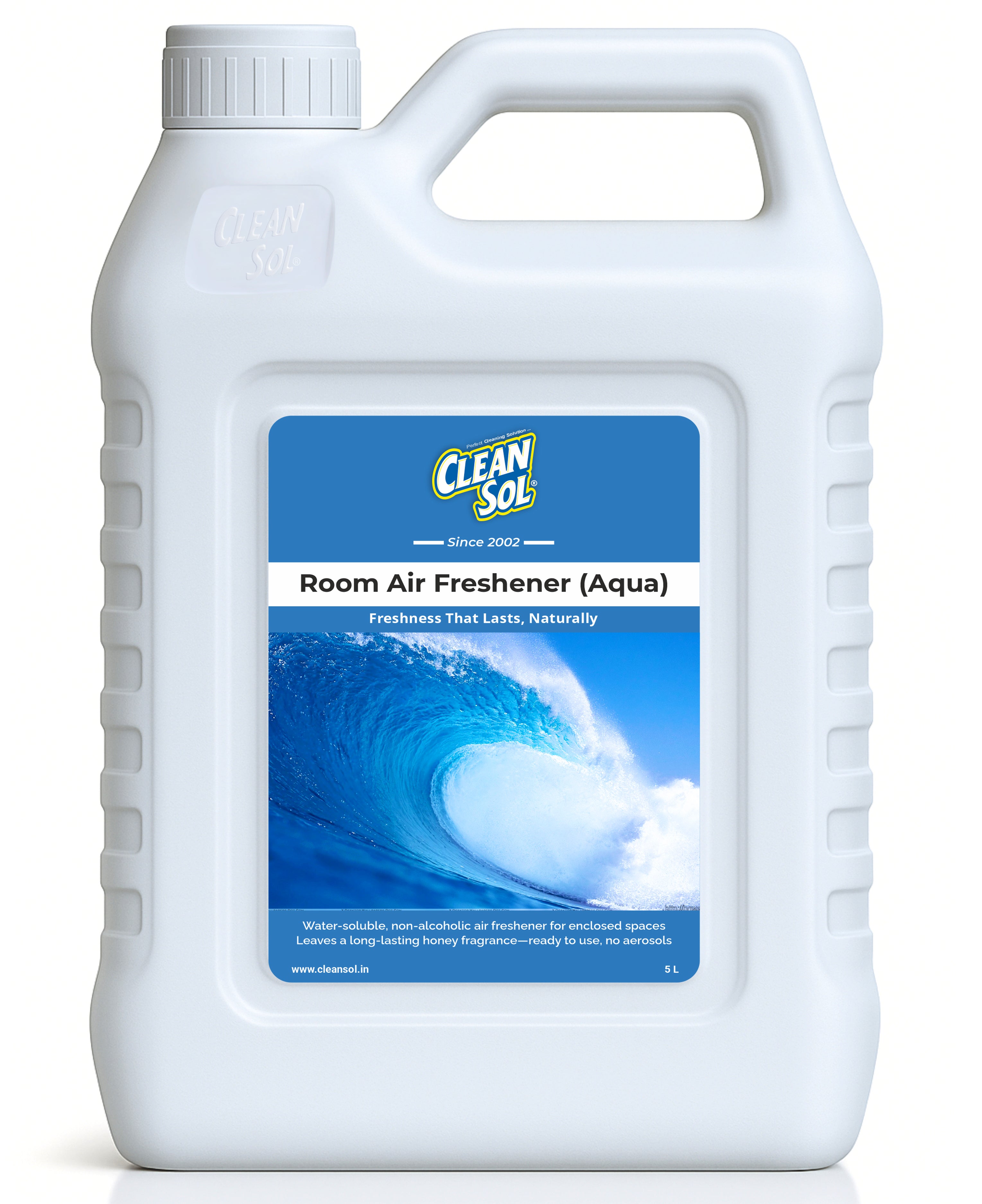 Cleansol Water-Based Air Freshener – Alcohol-Free, Long-Lasting Room Freshener