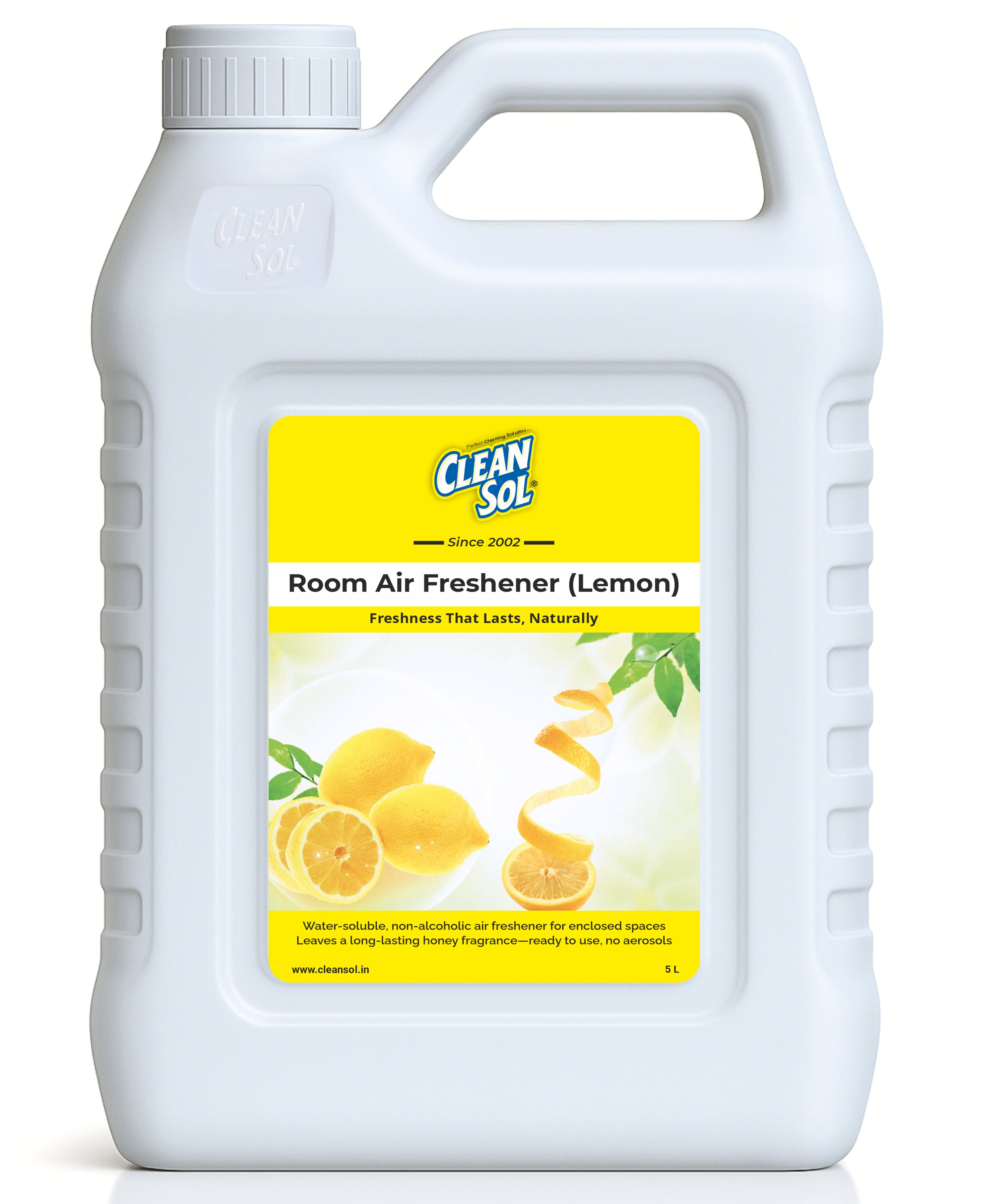 Cleansol Water-Based Air Freshener – Alcohol-Free, Long-Lasting Room Freshener