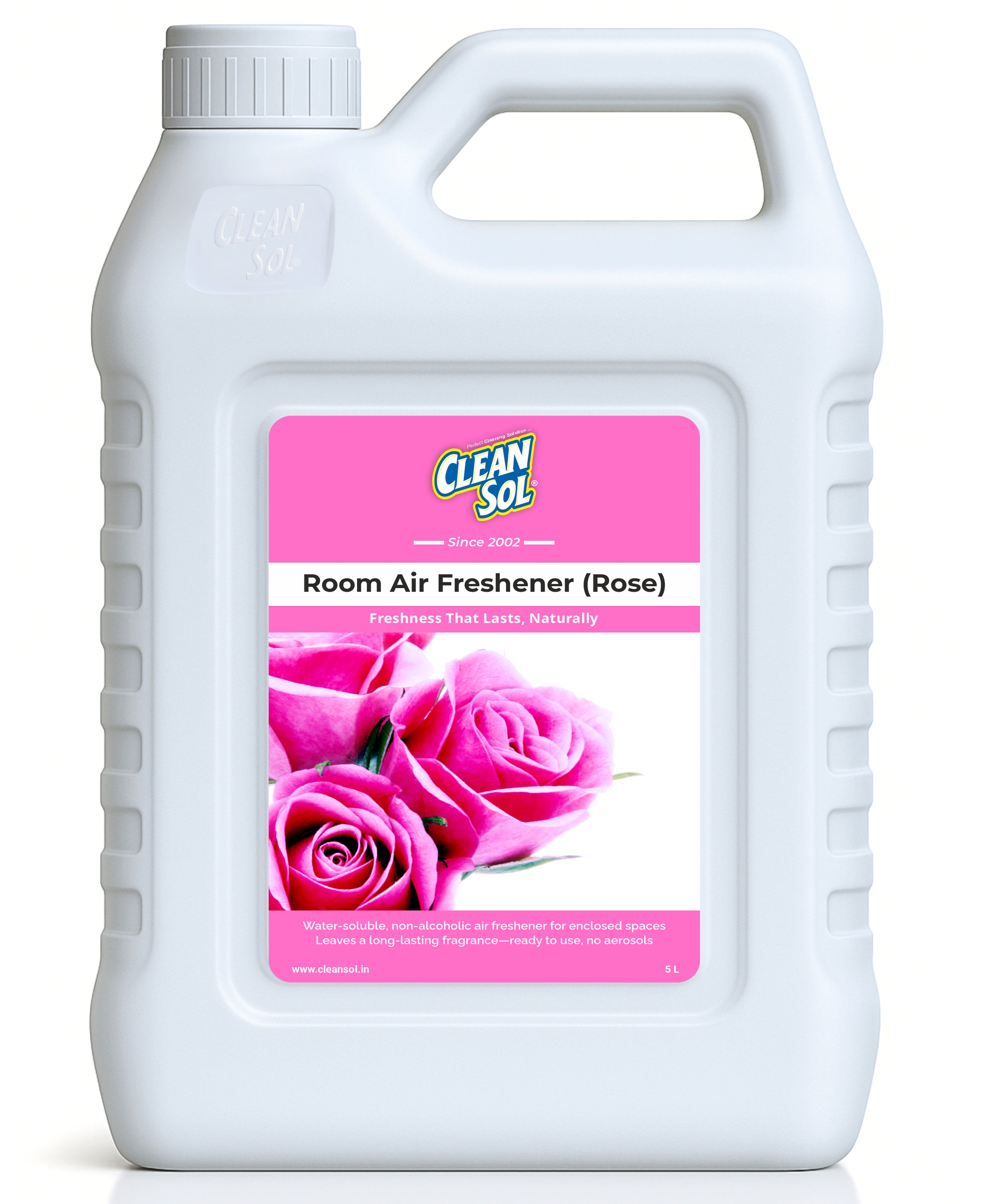 Cleansol Water-Based Air Freshener – Alcohol-Free, Long-Lasting Room Freshener