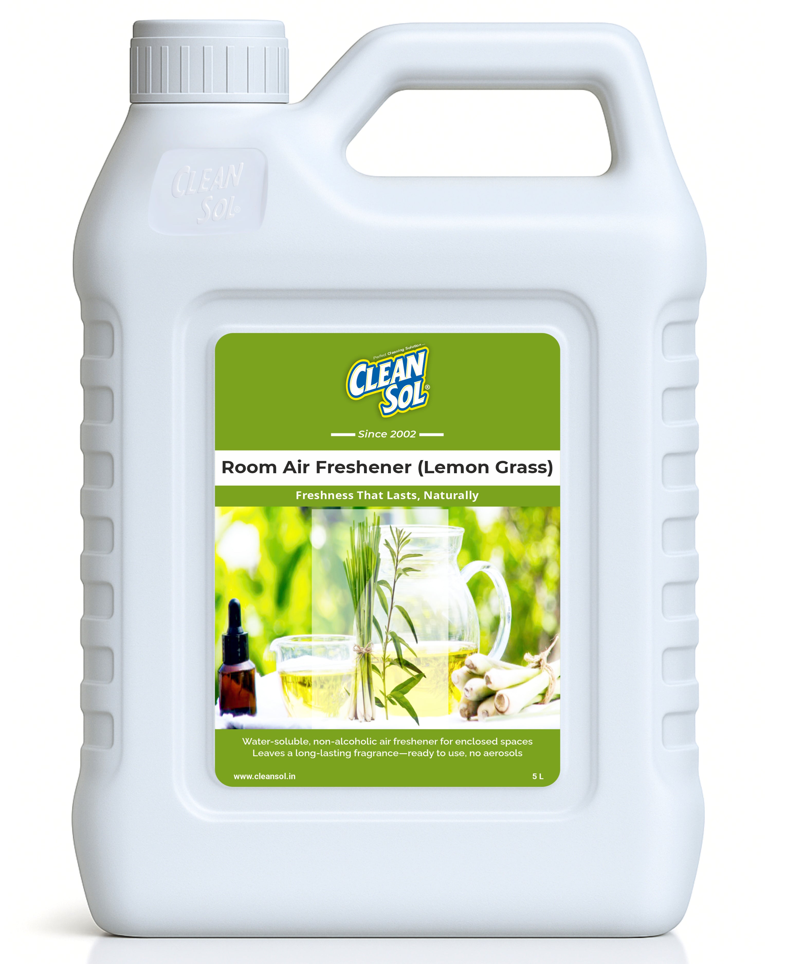 Cleansol Water-Based Air Freshener – Alcohol-Free, Long-Lasting Room Freshener