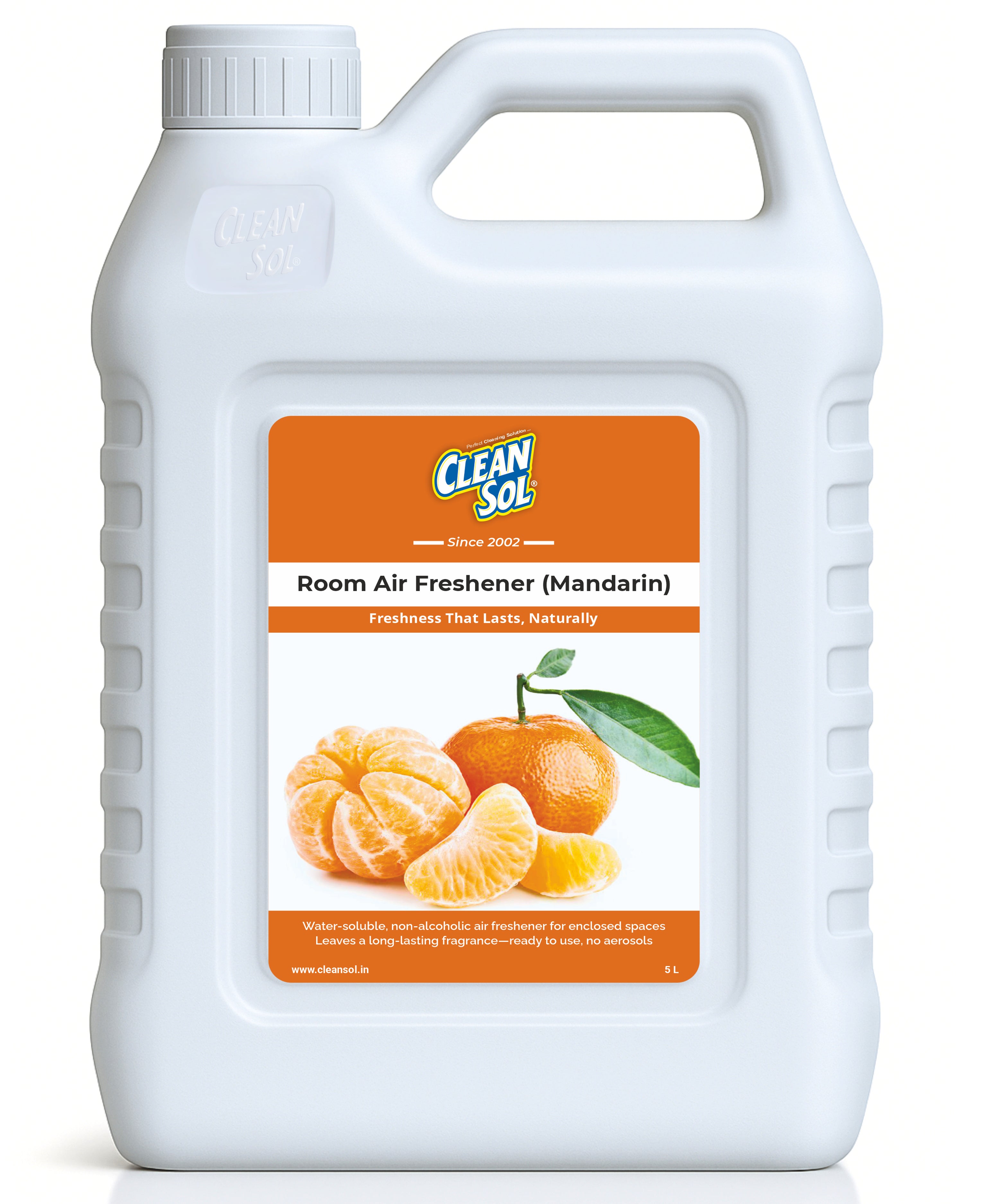 Cleansol Water-Based Air Freshener – Alcohol-Free, Long-Lasting Room Freshener