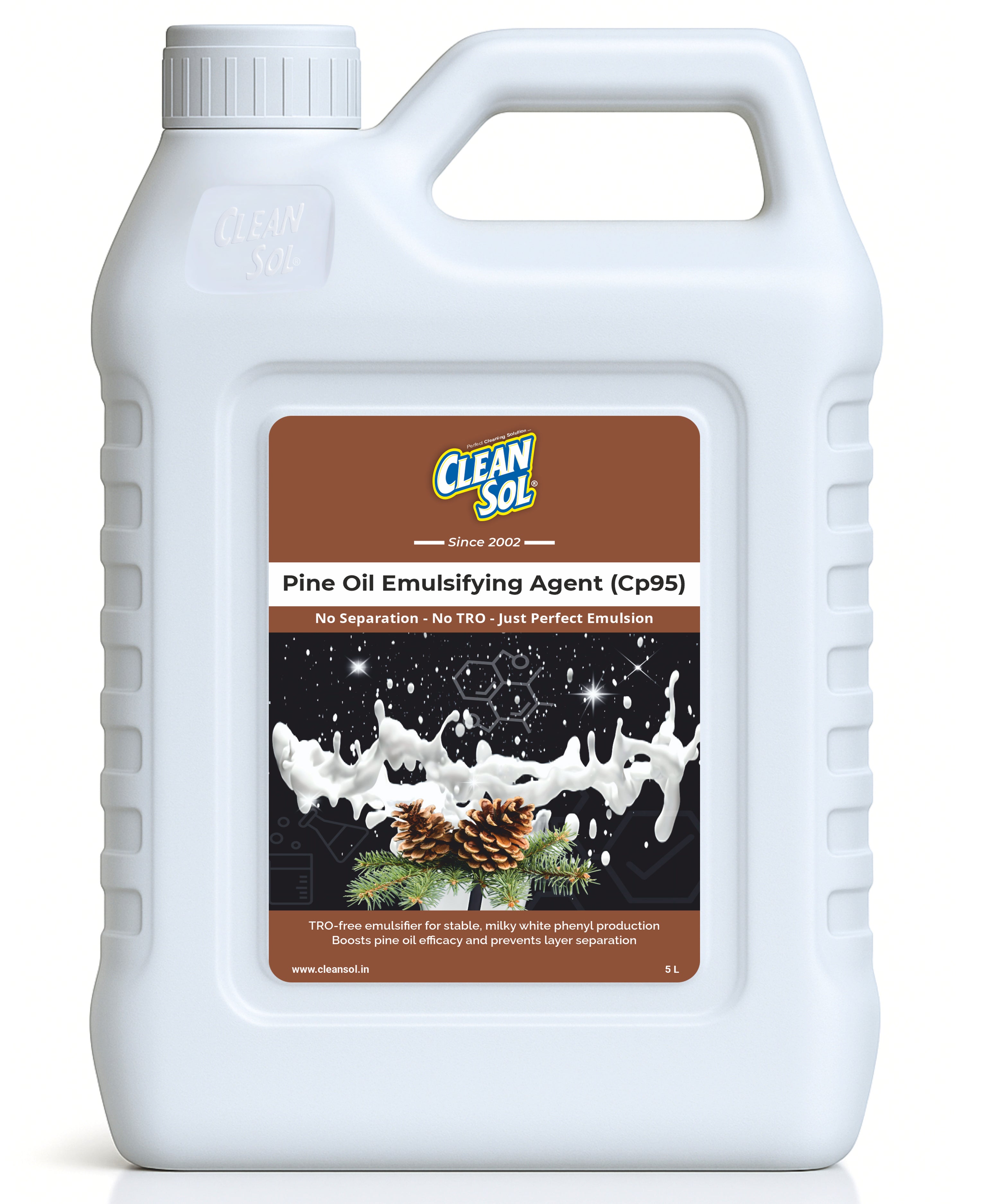Cleansol Pine Oil Emulsifying Agent (CP95) – Surfactant Blend for Phenyl & Pine Oil Emulsions