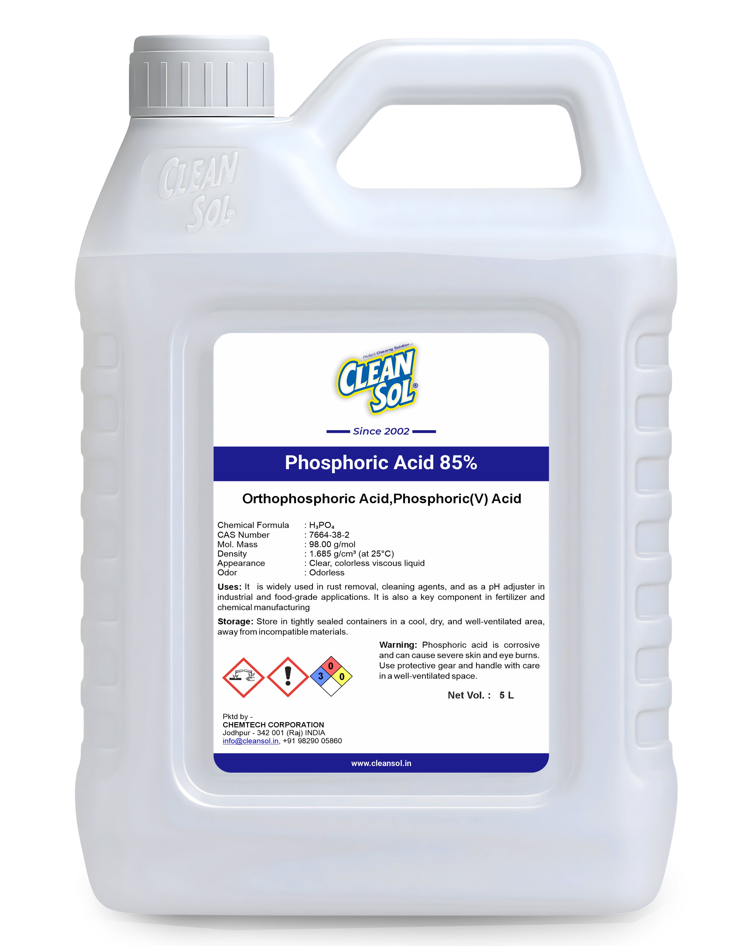 Cleansol Phosphoric Acid  (85% )