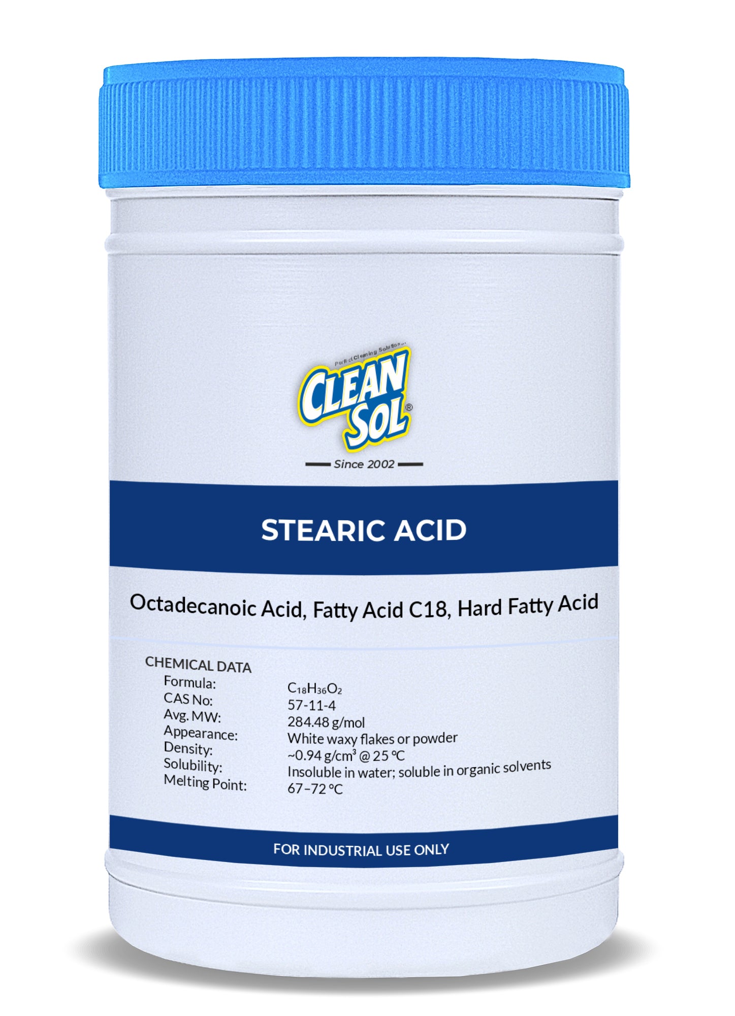 Cleansol Stearic Acid – For Soap Making, Skin Care & Cosmetic Formulations | Premium Grade