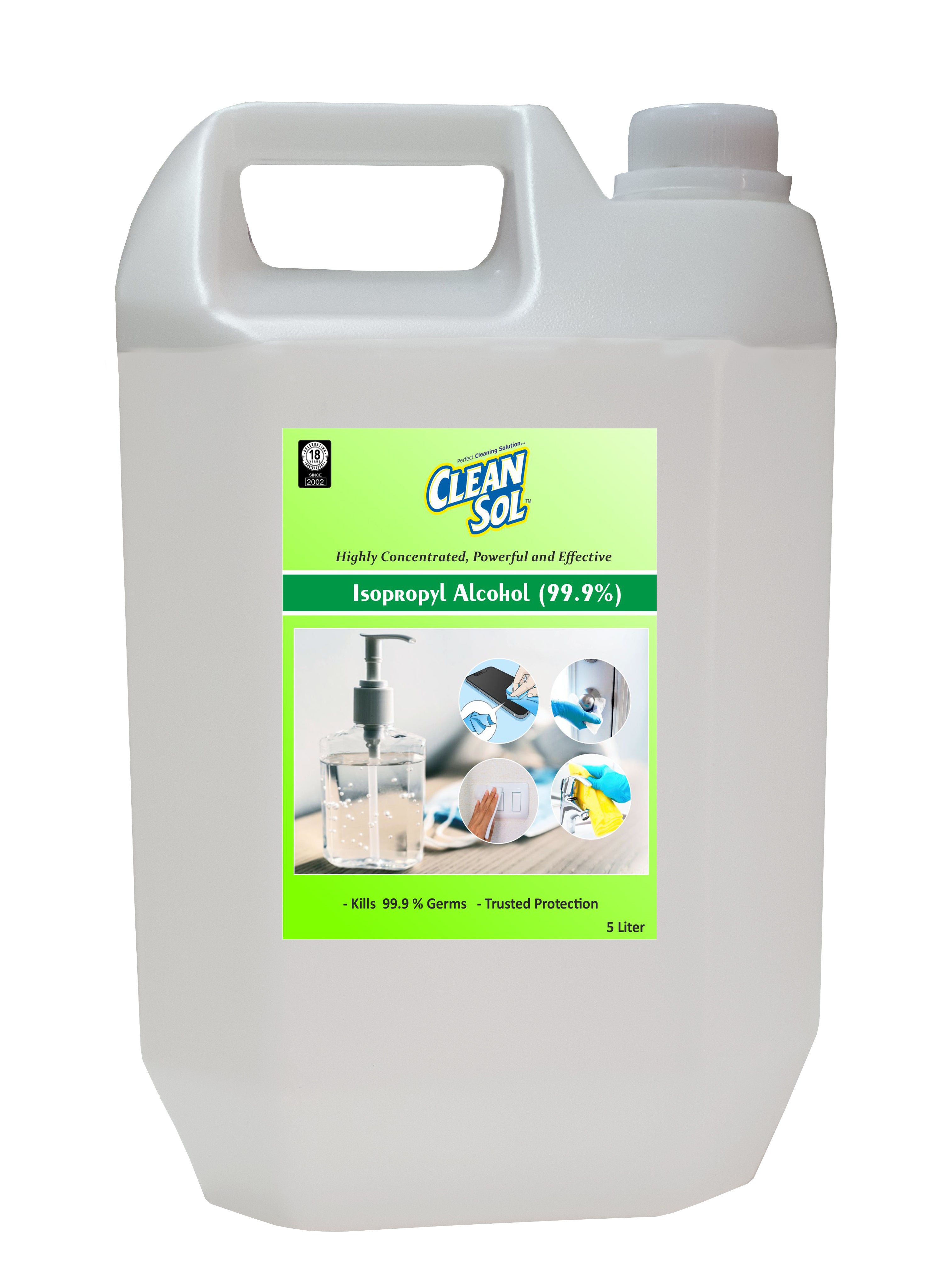 Cleansol Isopropyl Alcohol 99.5% (IPA)
