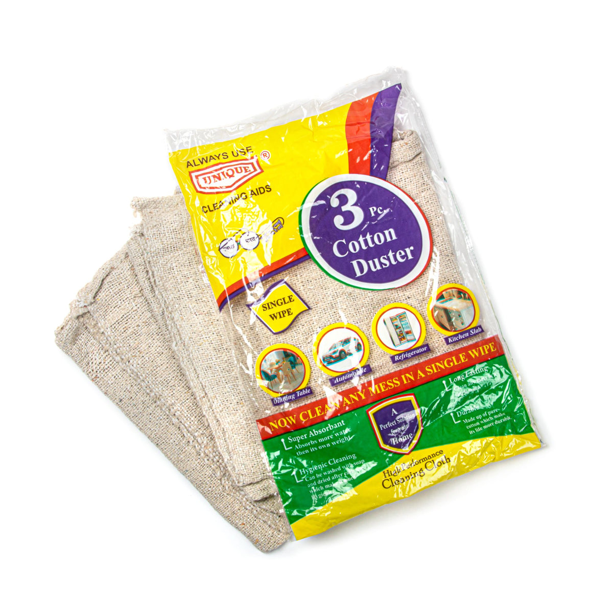 Cotton Floor Duster Cloth (Pack of 3)